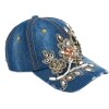 Bling-Embellished Baseball Hats