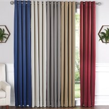112" Extra Wide Blackout Curtain for Patio Door