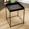 Outdoor Cutout Top Accent Tables
