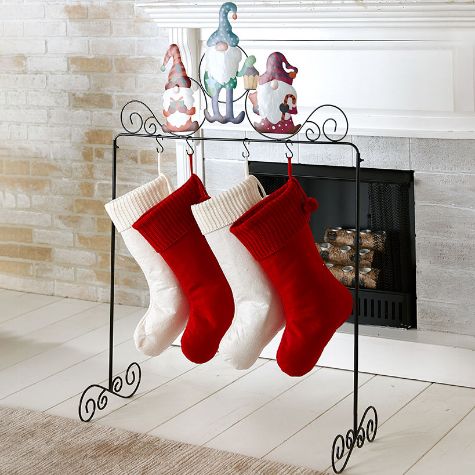 Gnome for the Holidays Home Decor - Stocking Holder