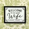Be Our Guest Collection - WIFI Password Sign