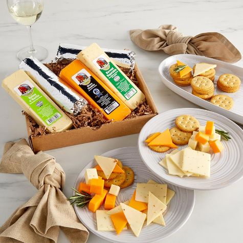 Farmer's Market Cheese Trio with Crackers