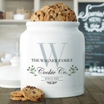 Personalized Family Cookie Company Cookie Jar