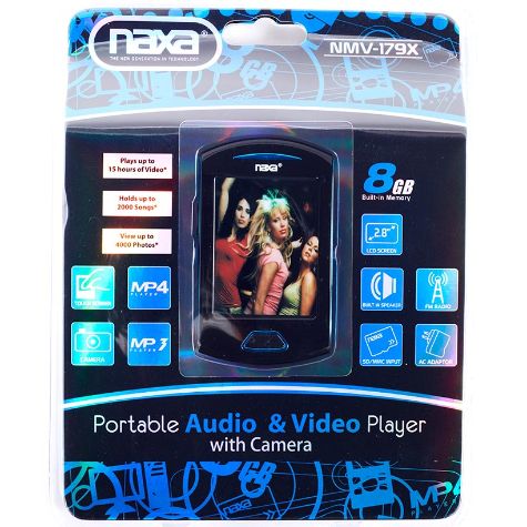 Naxa 2.8" Portable Media Players