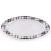 Plaid Entertaining Collection - Oval Platter