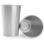Set of 2 Stainless Steel 16-oz. Tumblers