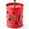 Christmas Tree in Lighted Pot - Joy