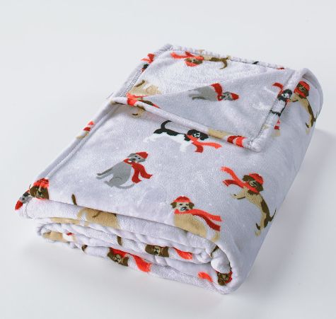 Cozy Plush Holiday Bed Blankets