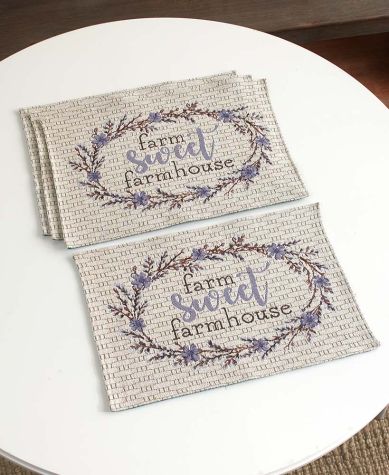 Farmhouse Tapestry Home Accents