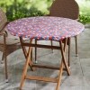 Custom Fit Summer Table Covers - Round Americana