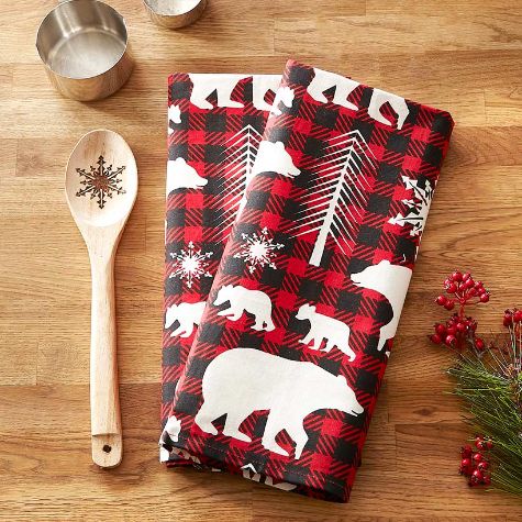 Holiday Kitchen Towels & Spoon Sets