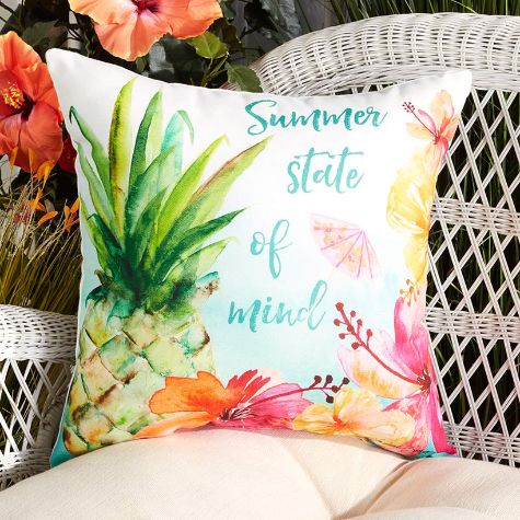 Indoor/Outdoor Fruity Tropical Pillows