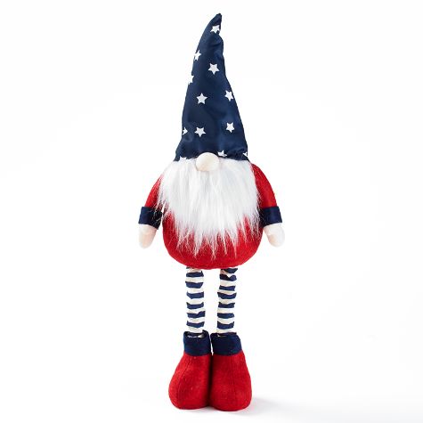 Lighted Americana Gnomes - Standing