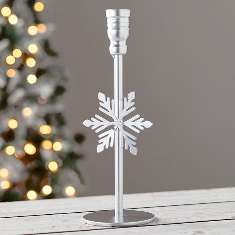 Snowflake Candleholders - Large