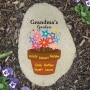 Personalized Flower Pot Garden Stone or Flag