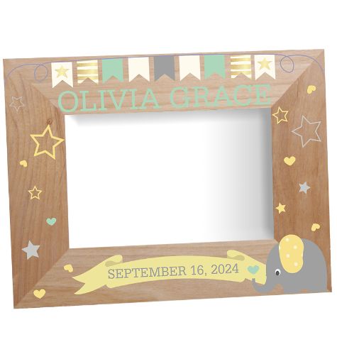 Personalized Elephant Picture Frame