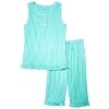 Knit Gingham Pajama Sets