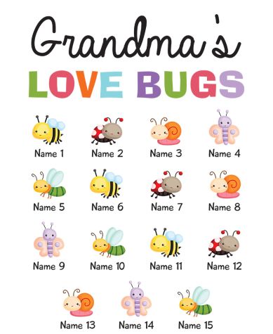 Love Bugs Personalized T-Shirt