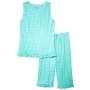Knit Gingham Pajama Sets