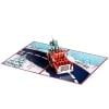 3-D Pop-Up Holiday Greeting Cards - Red Truck