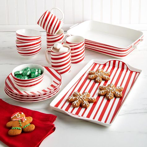 Candy Cane Serving Collection