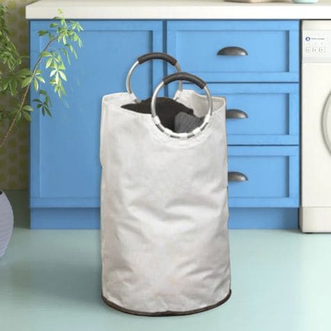 Laundry Bag With Metal Handles