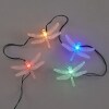 Solar Multicolored String Lights - Dragonfly