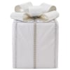 Metallic White Presents - Large Metallic White Present