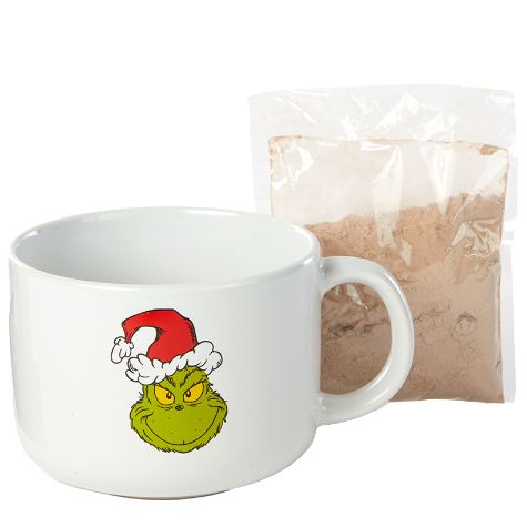 Grinch Holiday Cake Mug