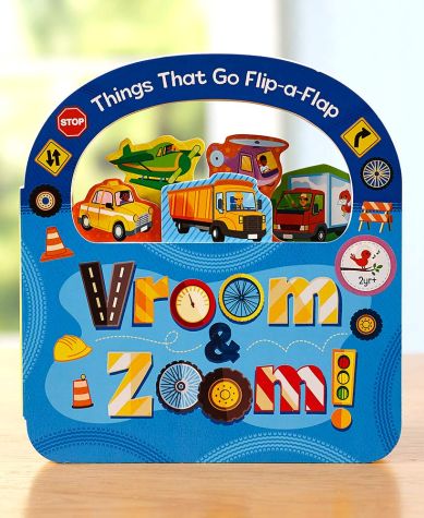 Carry Along Springtime Flip-a-Flap Books - Vroom & Zoom