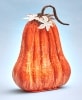 Harvest Gatherings Collection - Orange Metal Pumpkin