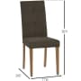Set of 2 Arcade Tufted Dining Chairs