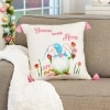 Spring Gnome Easter Accent Pillows - 18" sq. Gnome Sweet Gnome