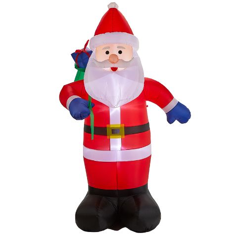 8-Ft. Inflatable Santa