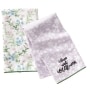 Wildflower Sets of 2 Kitchen Towels - Wine and Wildflowers