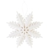 Frosted Paper Snowflakes - B