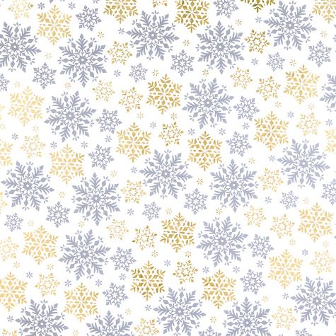 Shimmer Snowflake Tablecloths - 52" x 70"