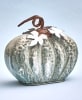 Harvest Gatherings Collection - Blue Metal Pumpkin