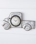 Galvanized Metal Novelty Wall Clocks - Pick Up Truck