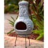 Outdoor Clay Chimineas