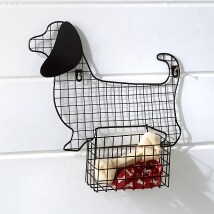 Animal-Themed Wire Wall Shelves