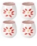 temp-tations® Sets of 4 Get-a-Grip Tumblers - Red
