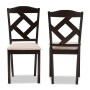 Set of 2 Baxton Studio Ruth Dining Chairs