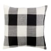 Buffalo Check Decorative Pillows - Black