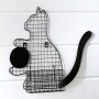 Animal-Themed Wire Wall Shelves