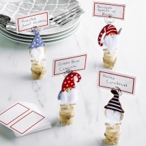Set of Gnome Place Cards or Holders