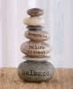 Stacked Sentiment Rock Figurines
