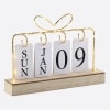 Home Office Decorative Accents - Lighted Desk Calendar