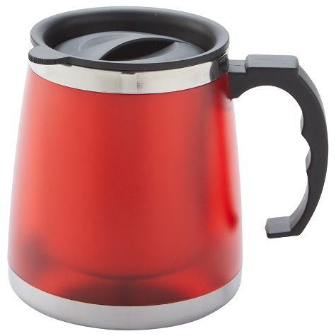 16-Oz. Insulated Mug with Lid - Insulated Mugs with Lid Red