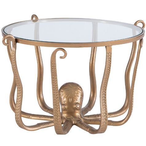 Octiana Octopus Gold Coffee Table